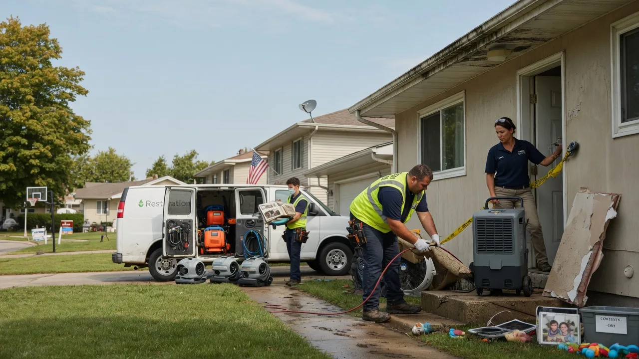 Water Damage Restoration in Brockton, PA near me
